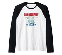 Legendary Since April 1978 Raglan Baseball Tee
