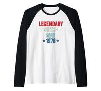 Legendary Since May 1978 Raglan Baseball Tee