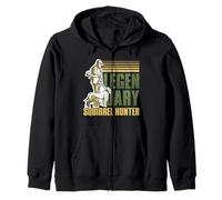 Legendary Squirrel Hunter Tree Rat Zip Hoodie
