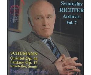 LEGENDARY TREASURES - SVIATOSLAV RICHTER ARCHIVES VOL 7 NEW CD