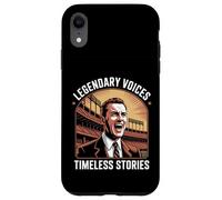 Legendary Voices Timeless Stories Design Case for iPhone XR