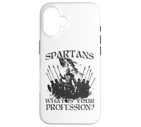 Legendary warriors of Sparta King Leonidas I Spartan Case for iPhone 16