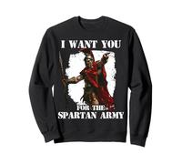 Legendary warriors of Sparta King Leonidas I Spartan Sweatshirt
