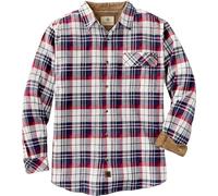 Legendary Whitetails Men's Big & Tall Buck Camp Flannel Shirt, Americana Plaid, XX-Large Tall