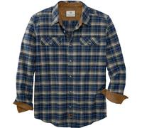 Legendary Whitetails Men's Big & Tall Legendary Flannel Shirt, Midnight Army Plaid, Large Tall