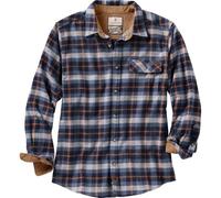 Legendary Whitetails Mens Buck Camp Flannel Button Down Shirt, Ironwood Plaid, M EU