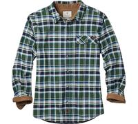 Legendary Whitetails Men's Buck Camp Flannel Shirt Button, Pike Place Plaid, XL