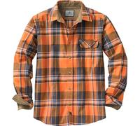 Legendary Whitetails Mens Buck Camp Flannel Button Down Shirt, Canyon Plaid, 3XL EU