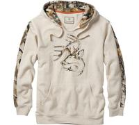 Legendary Whitetails Men's Camo Outfitter Hoodie, Oat Heather, 4XL