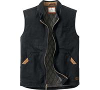 Legendary Whitetails Men's Canvas Cross Trail Vest, Black, 4XL