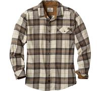 Legendary Whitetails Men's Flannel Shirt Long Sleeve Button Down 100% Cotton, Horned Buck Plaid, XL