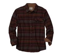 Legendary Whitetails Men's Flannel Shirt Long Sleeve Button Down 100% Cotton, Rogue Buck Plaid, S