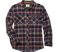 Legendary Whitetails Men's Harbor Heavyweight Flannel Shirt Button, Colonial Plaid, XL