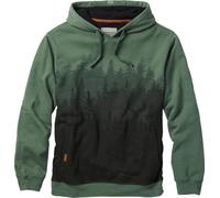 Legendary Whitetails Men's Horizon Hoodie Sweatshirt, Pine Heather Treeline, X-Large Tall