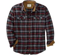 Legendary Whitetails Men's Legendary Flannel Shirt, Banner Crimson Plaid, XL