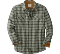 Legendary Whitetails Men's Legendary Flannel Shirt, Forest Moss Plaid, 3X-Large