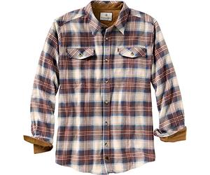 Legendary Whitetails Men's Legendary Flannel Shirt, Old Firestone Plaid, X-Large, Old Firestone Plaid, XL