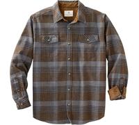 Legendary Whitetails Men's Legendary Flannel Shirt, Real Chocolate Melange, X-Large Tall
