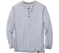 Legendary Whitetails Men's Maverick Slub Henley Shirt, Athletic Heather, XL UK