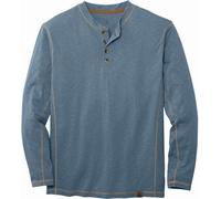 Legendary Whitetails Men's Maverick Slub Henley Shirt, Blue Mirage, Large
