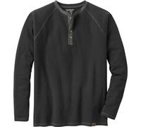 Legendary Whitetails Men's Recluse Henley, Black, XL Tall