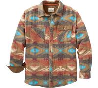 Legendary Whitetails Men's Standard Harbor Heavyweight Flannel Shirt, Desert Oasis, Medium