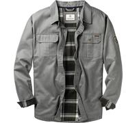 Legendary Whitetails Men's Standard Journeyman Shirt Jacket, Flannel Lined Shacket, Water-Resistant Coat Rugged Fall Clothing, Wolf