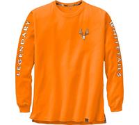 Legendary Whitetails Men's Standard Legendary Non-Typical Long Sleeve T-Shirt, Inferno, XX-Large