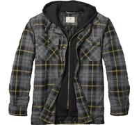 Legendary Whitetails Men's Standard Maplewood Hooded Shirt Jacket, Hawkeye Plaid, Large