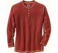 Legendary Whitetails Men's Standard Maverick Slub Henley Shirt, Barnwood, Small