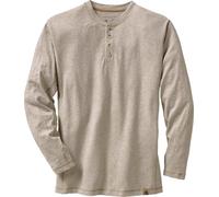 Legendary Whitetails Men's Standard Maverick Slub Henley Shirt, Thicket Heather, Large