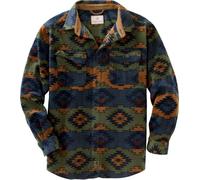 Legendary Whitetails Men's Standard Navigator Fleece Button Up Shirt, Asphalt Ridge, XX-Large