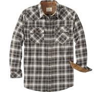 Legendary Whitetails Men's Standard Shotgun Western Flannel Shirt, Forage Green Plaid, XX-Large