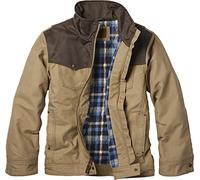 Legendary Whitetails Men's Stockyards Bozeman Canvas Western Coat, Khaki, 3XL Big