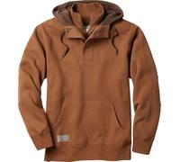 Legendary Whitetails Men's Tough As Buck 1/4 Zip Hoodie Hooded Sweatshirt, Rawhide, L