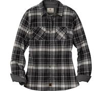 Legendary Whitetails Women’s Long Sleeve Plaid Flannel Button Up Shirt 100% Cotton, Constellation Plaid, XXL