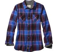 Legendary Whitetails Women's Cottage Escape Flannel Long Sleeve Solid Color Clothes, Fitted Button, Crushin’ Plaid, XL