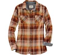 Legendary Whitetails Women's Standard Cottage Escape Flannels, Pumpkin Spice, X-Large