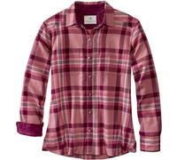 Legendary Whitetails Women's Standard Legendary Flannel Shirt Comfort Fit, Frosted Rose Plaid, Large