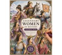 Legendary Women in History: Coloring book for Teens and Adults