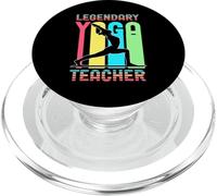 Legendary Yoga Teacher Instructor Coach Meditation Asana Zen PopSockets PopGrip for MagSafe