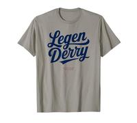 LegenDerry (Legendary Derry) Northern Ireland Navy/Red Print T-Shirt