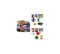 BAKUGAN 'Legends' 2023 Legends Collection Pack of 4 with 1 Nova Ball, 1 Basic Ball, 1 Geogan and 1 Ultra Ball with Baku Gear, Various Variations, for Children from 6 Years