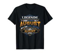Legends Are Born In August 1948 Womens Birthday T-Shirt
