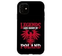 Legends Are Born In Poland Eagle Flag Pride Polish Edition Case for iPhone 11