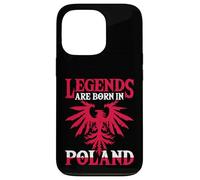 Legends Are Born In Poland Eagle Flag Pride Polish Edition Case for iPhone 13 Pro