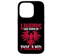 Legends Are Born In Poland Eagle Flag Pride Polish Edition Case for iPhone 14 Pro