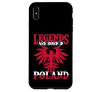 Legends Are Born In Poland Eagle Flag Pride Polish Edition Case for iPhone XS Max