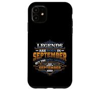 Legends Are Born In September 1939 Mens Birthday Case for iPhone 11