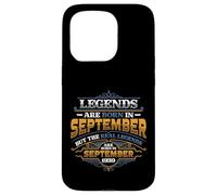Legends Are Born In September 1939 Mens Birthday Case for iPhone 15 Pro